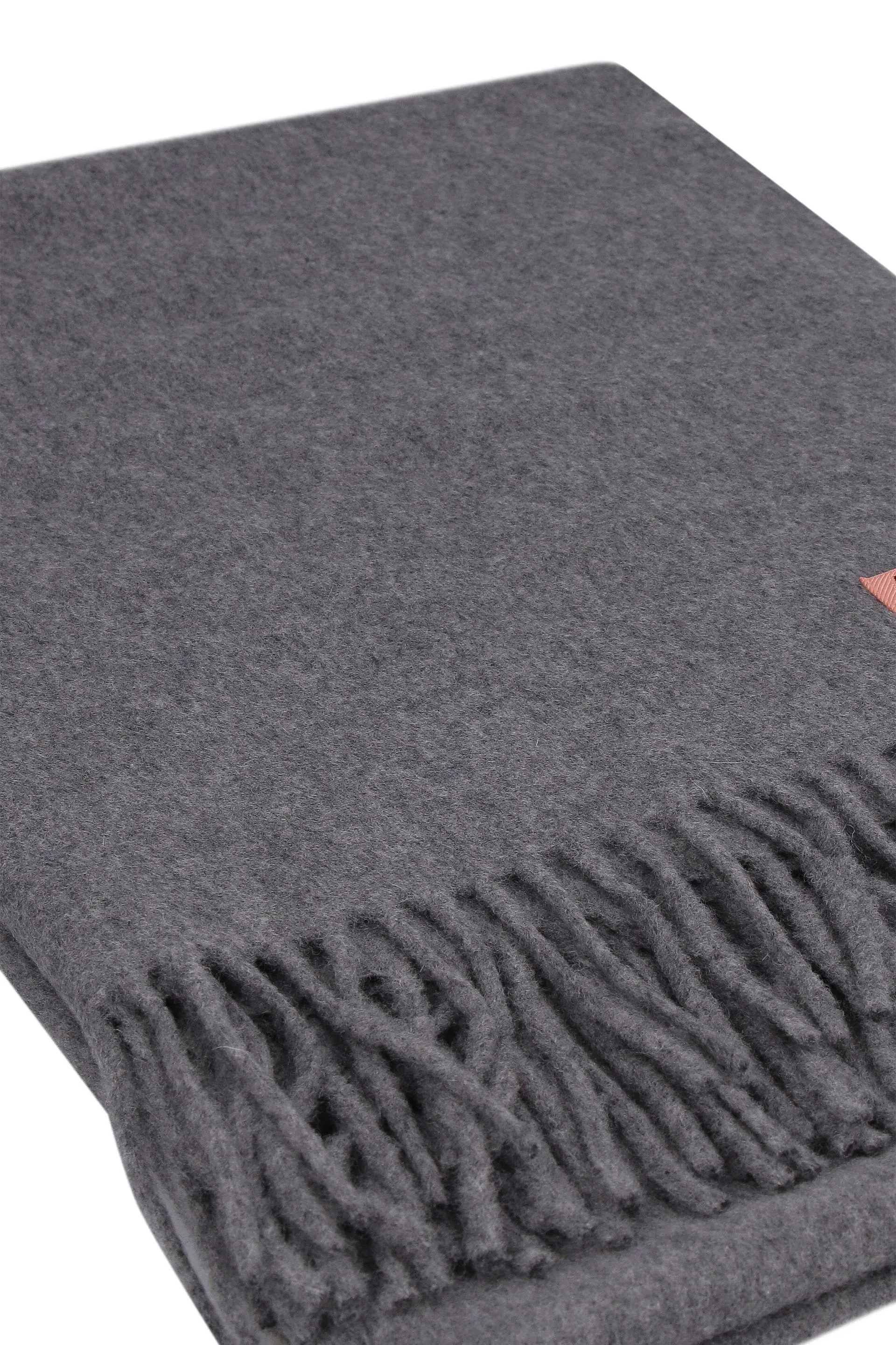 Acne Studios Canada New Logo Patch Fringed Scarf