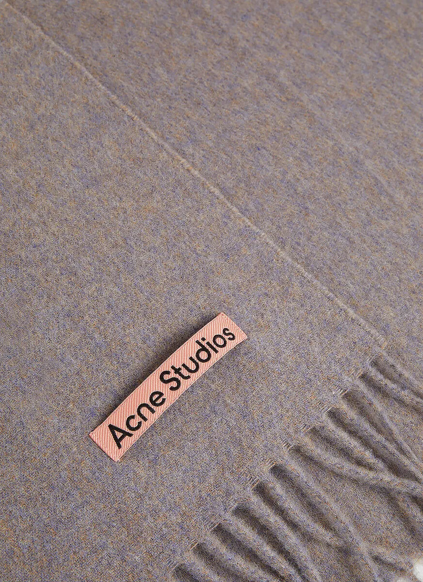 Acne Studios Canada New Logo Patch Scarf