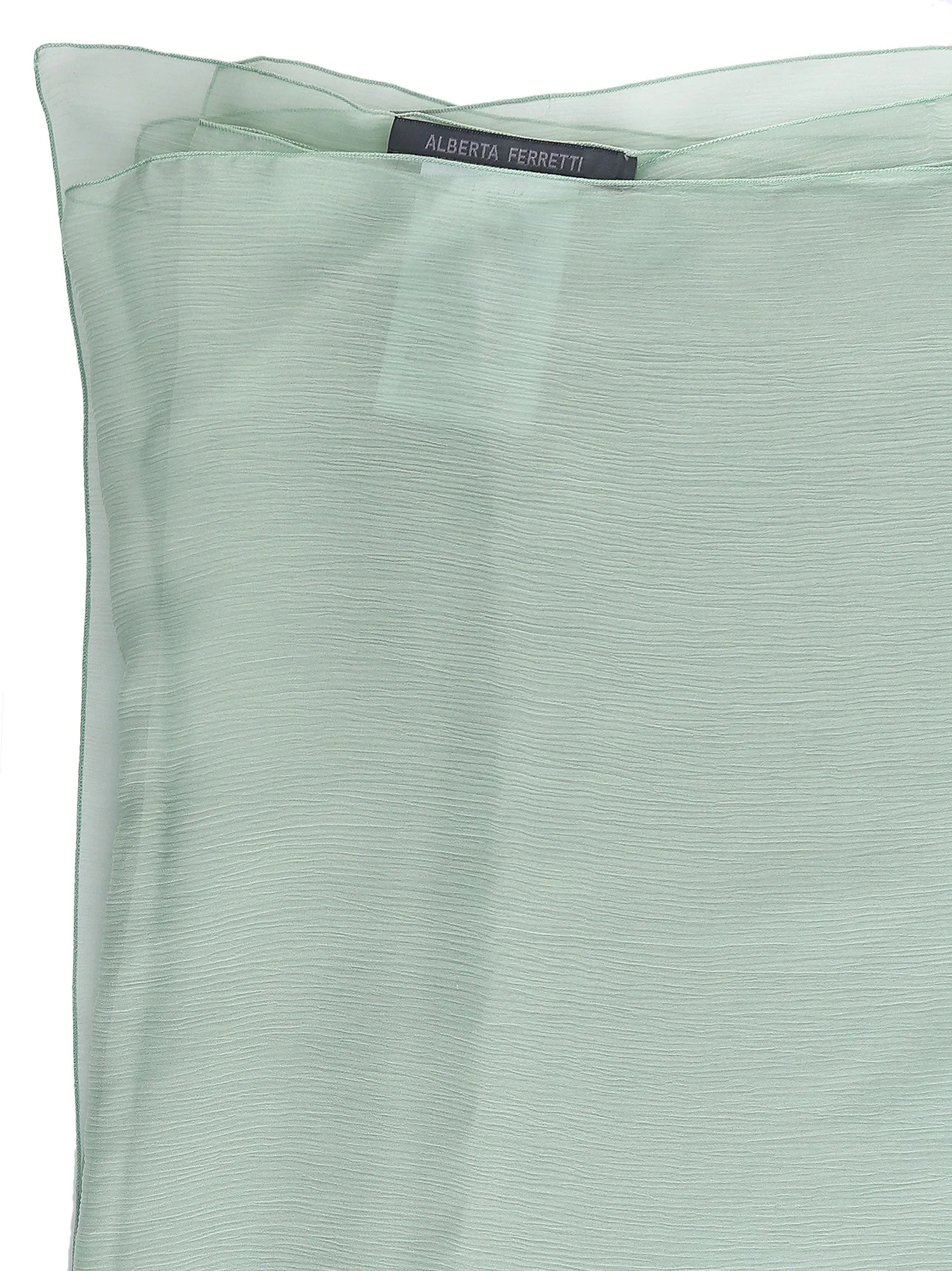 Alberta Ferretti Semi-Sheer Scarf