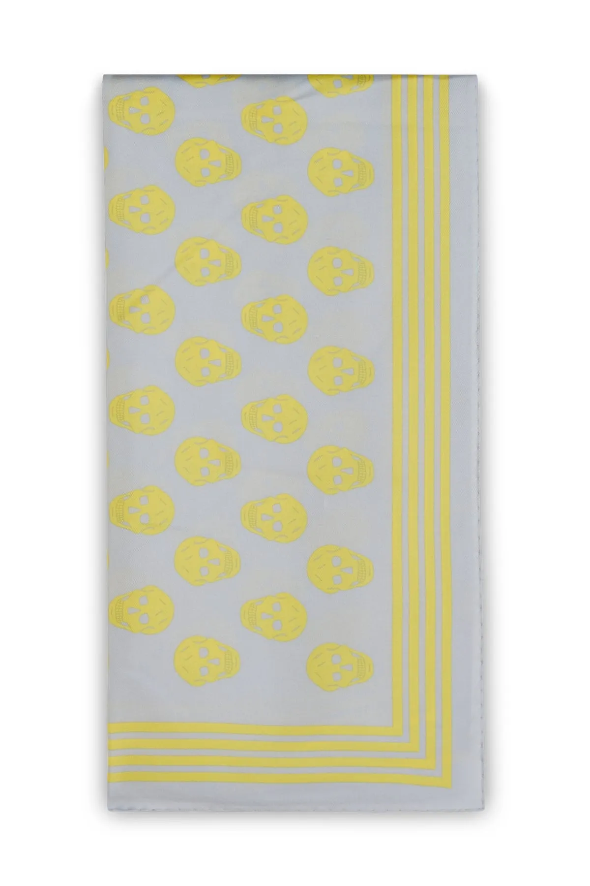 Alexander McQueen All-Over Skull Printed Scarf