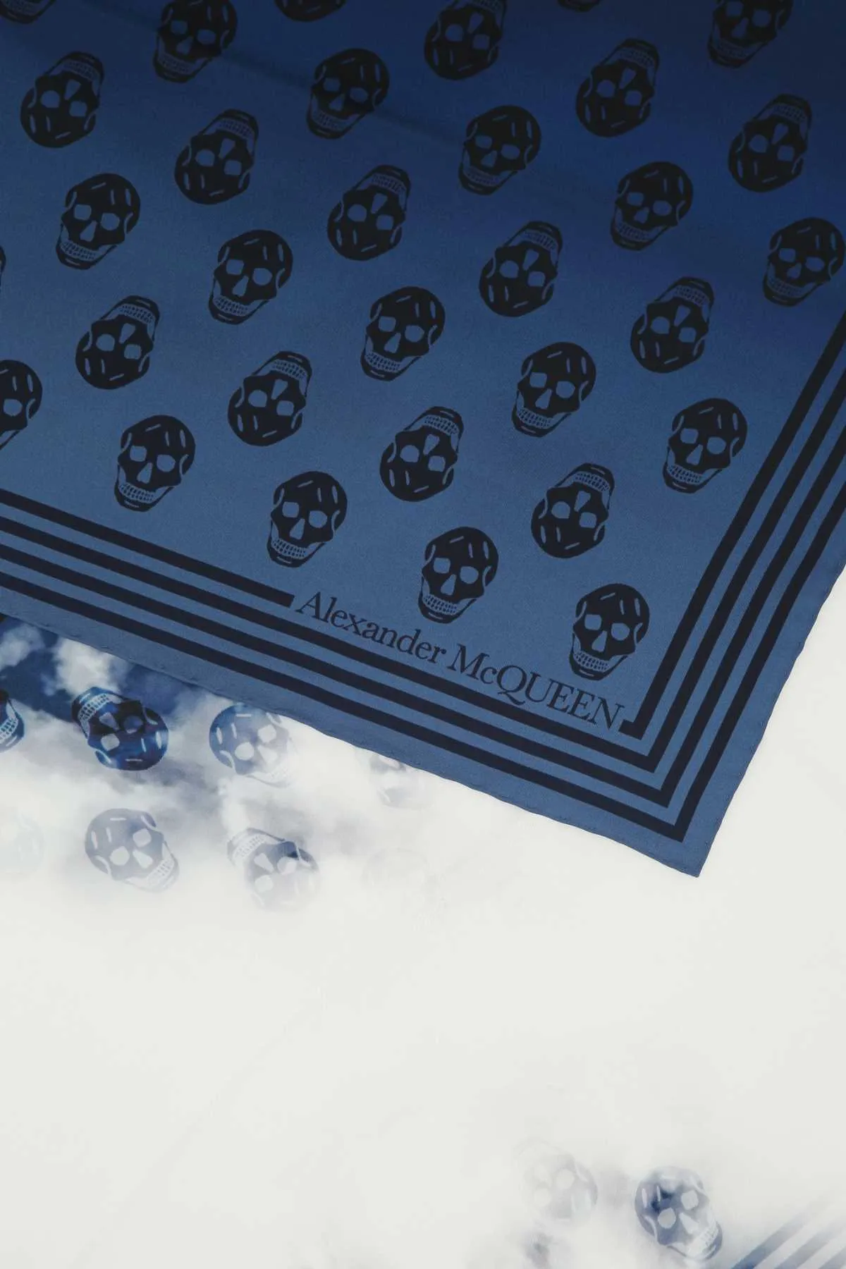 Alexander Mcqueen Allover Printed Scarf