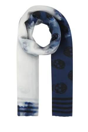 Alexander Mcqueen Allover Printed Scarf