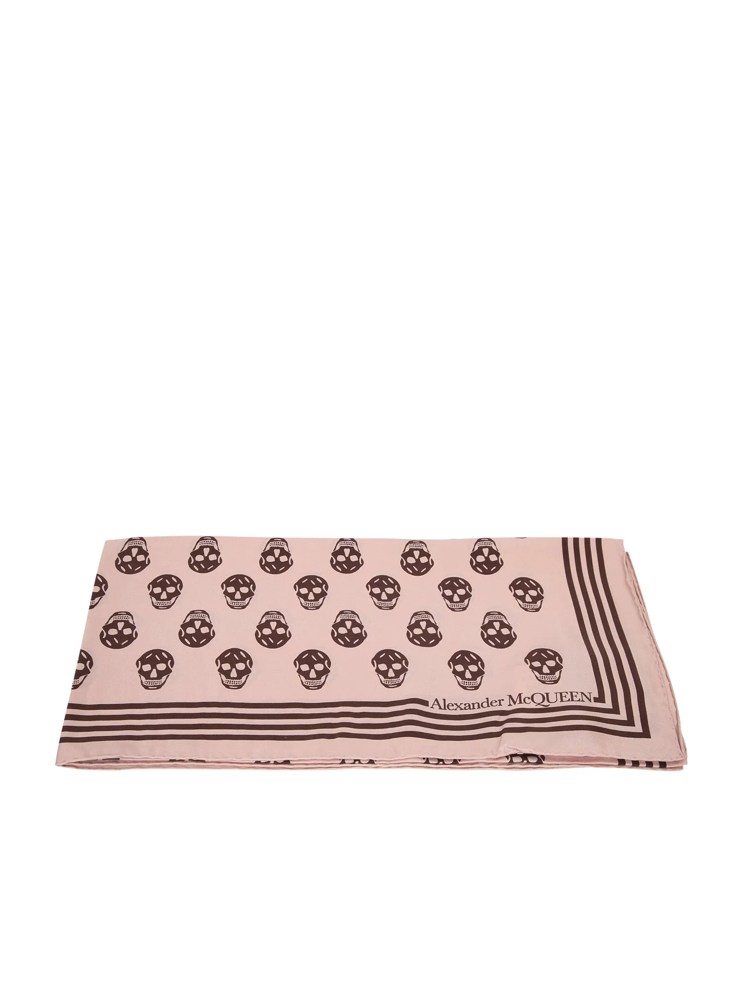 Alexander McQueen Allover Skull Print Scarf