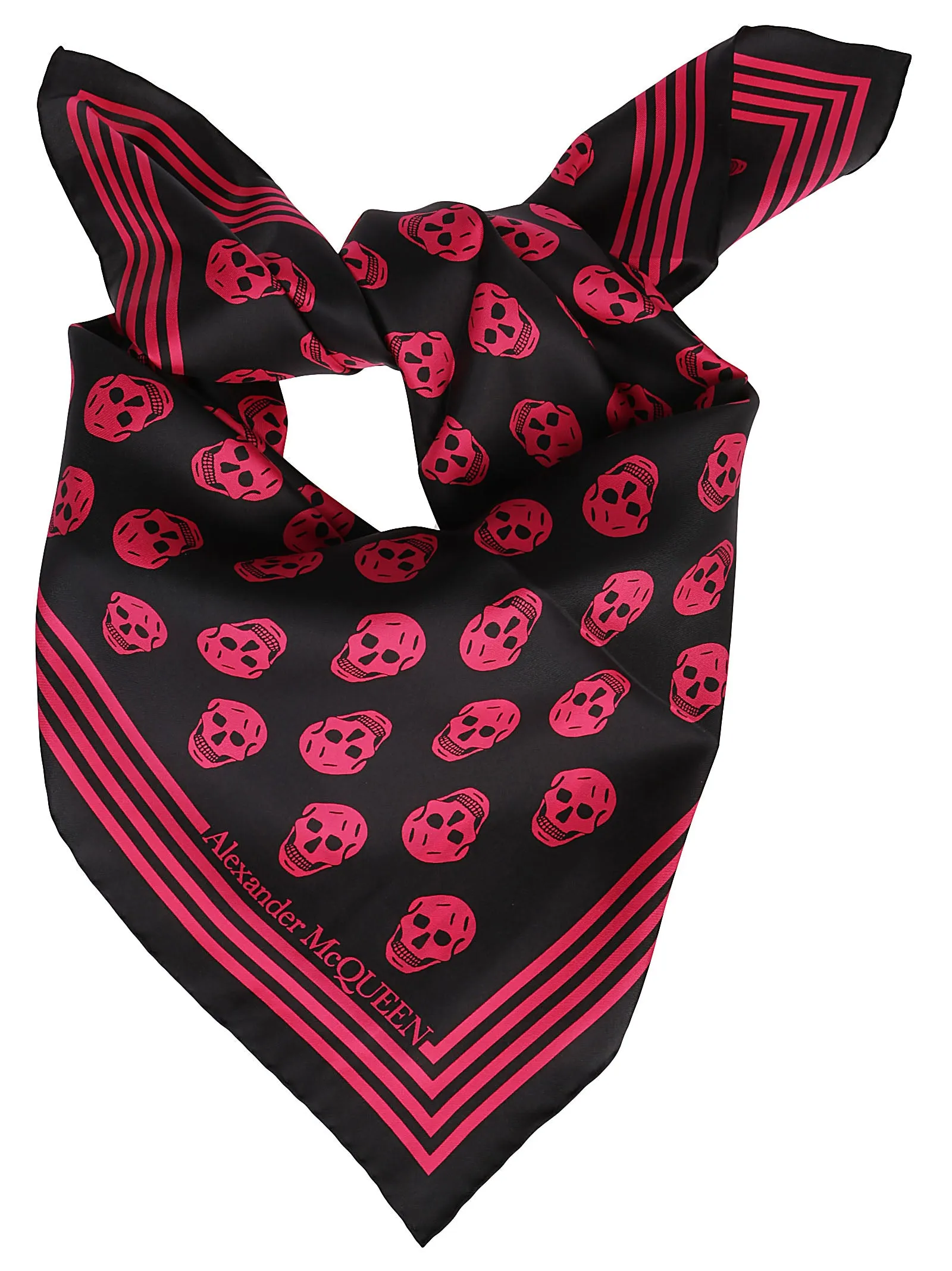 Alexander McQueen Allover Skull Print Scarf