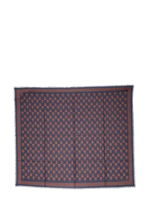 Alexander McQueen Allover Skull Printed Scarf