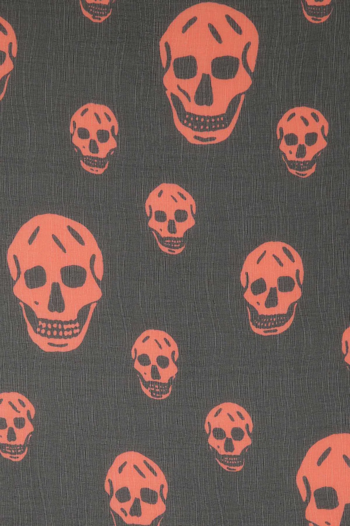 Alexander McQueen Allover Skull Printed Scarf