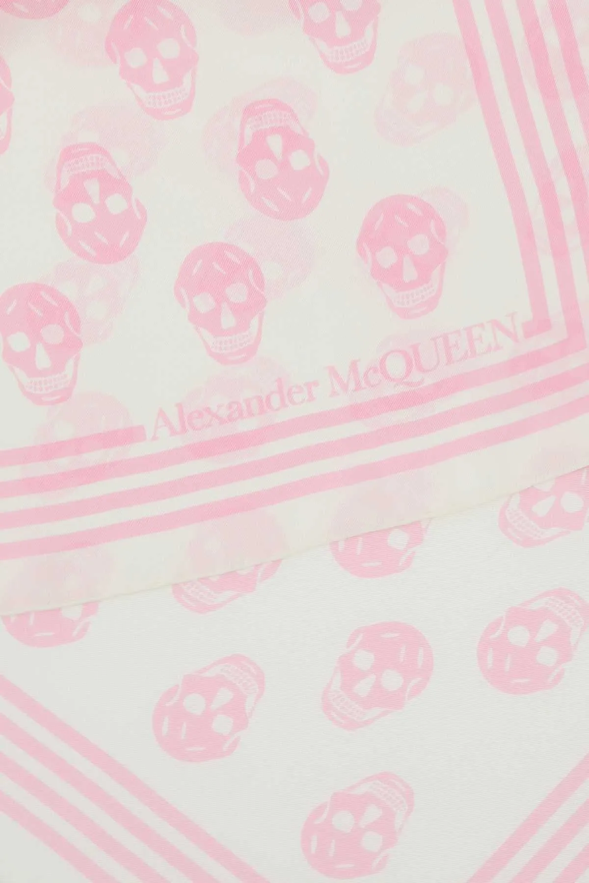 Alexander McQueen Allover Skull Printed Scarf