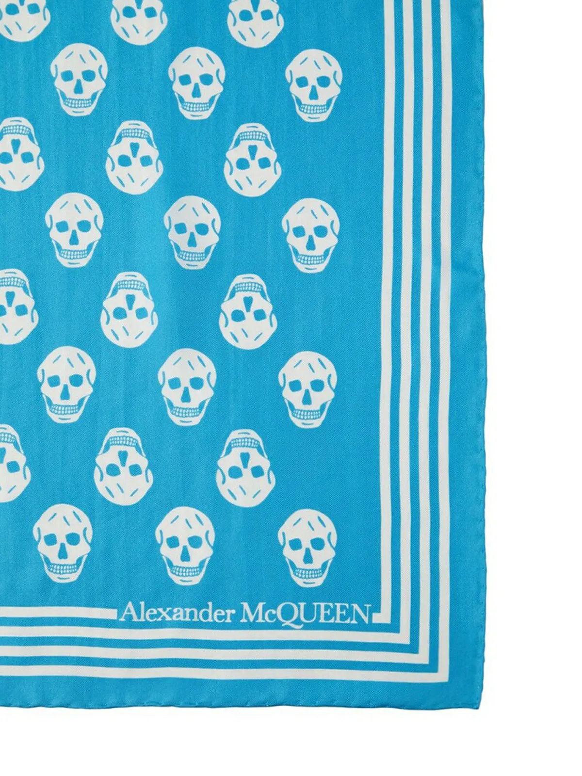 Alexander McQueen Biker Skull Scarf