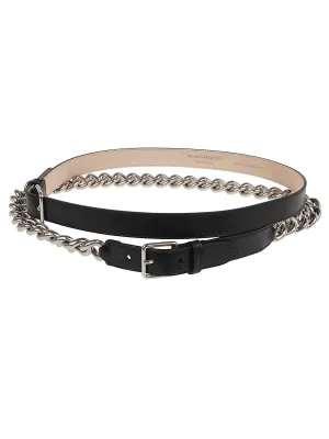 Alexander McQueen Chain Double Belt