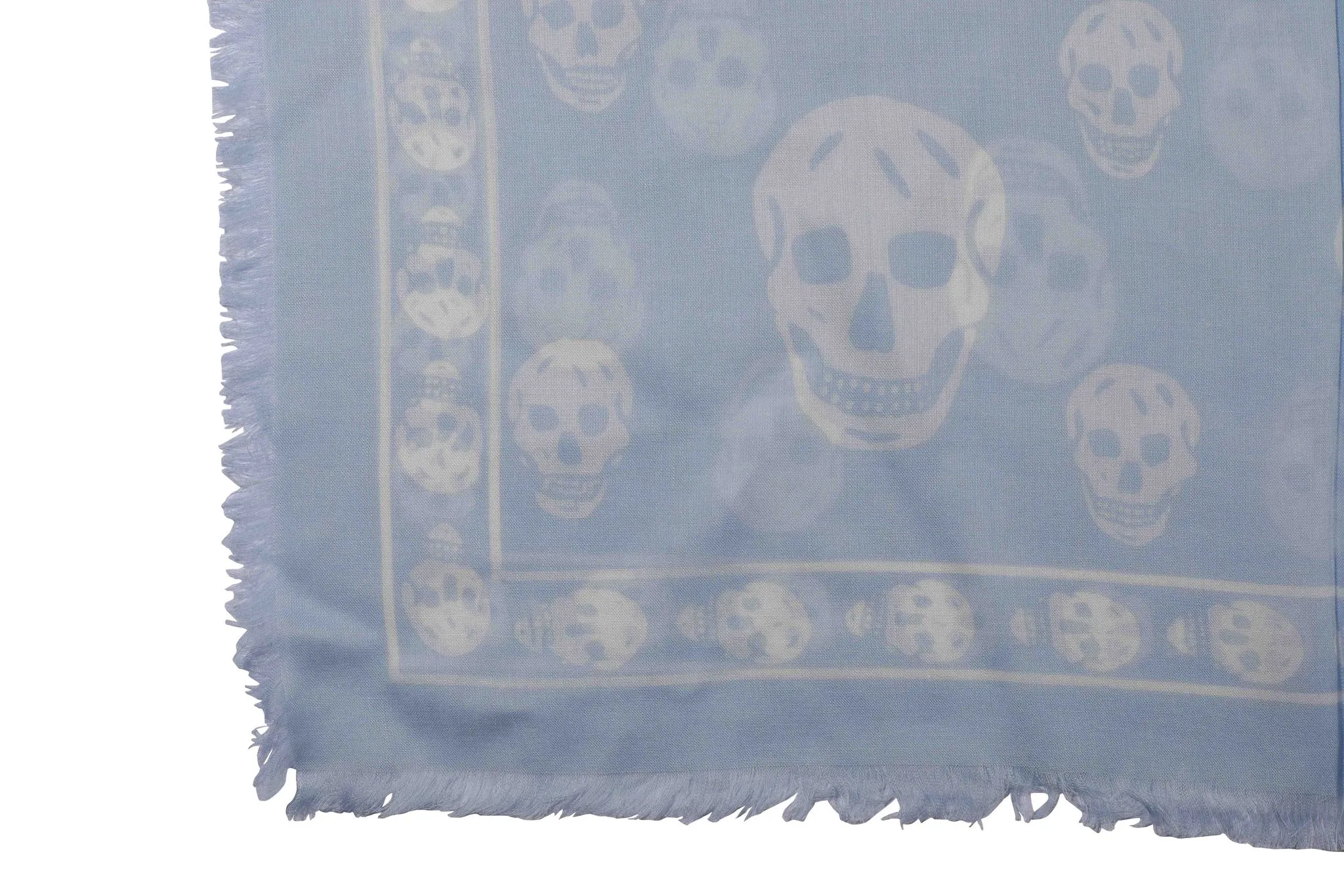 Alexander McQueen Classic Skull Printed Scarf