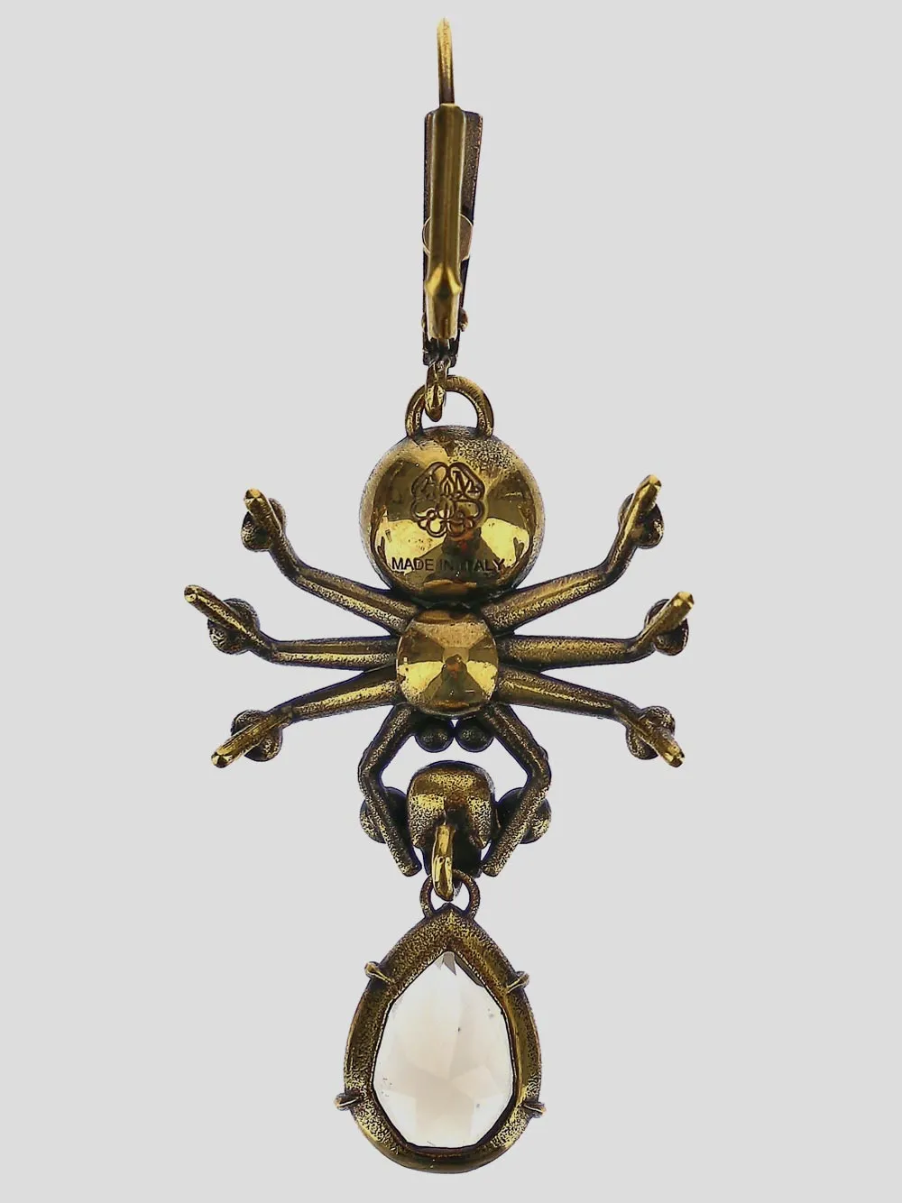 Alexander McQueen Embellished Spider Earrings