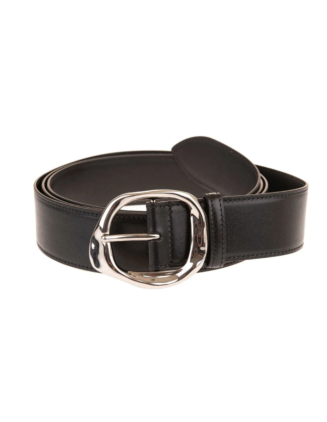 Alexander McQueen Long Molten Belt