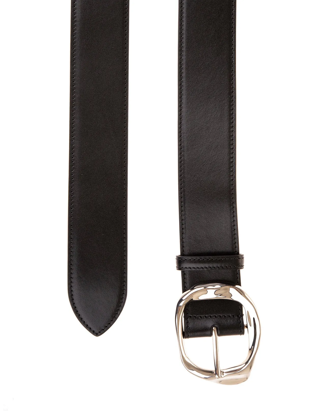 Alexander McQueen Long Molten Belt