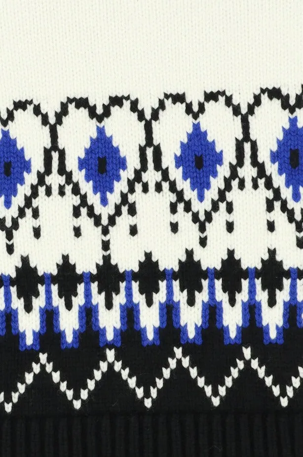 Alexander McQueen Motif Jacuqard Scarf
