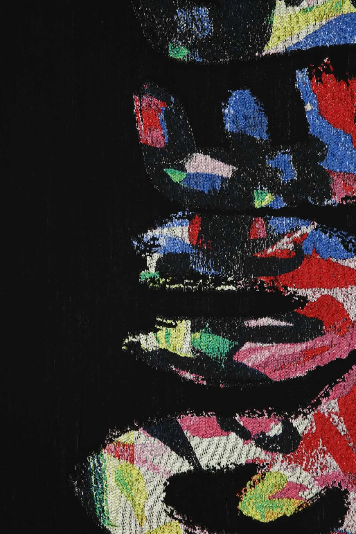 Alexander McQueen Printed Fringed Scarf