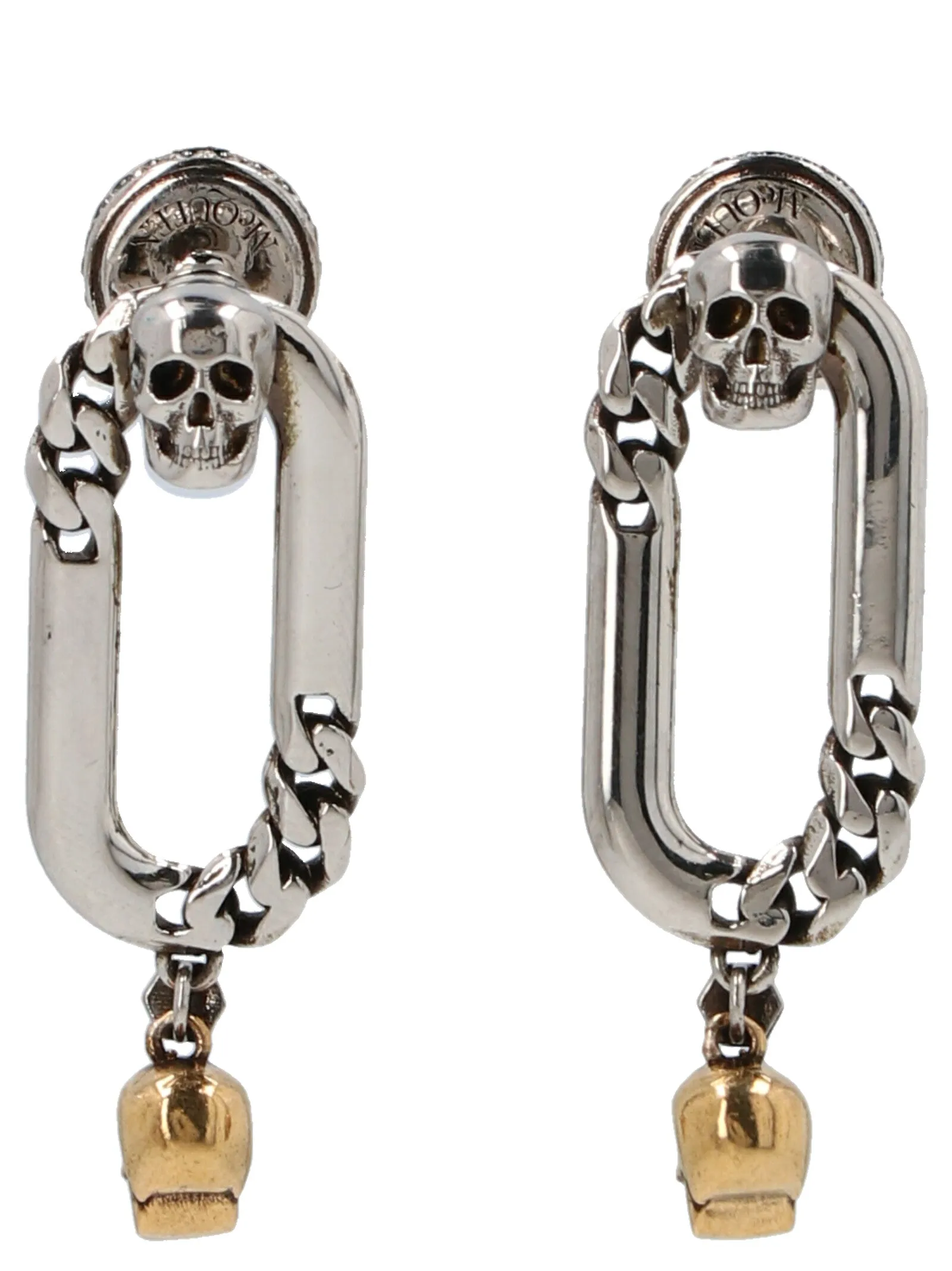 Alexander McQueen Safety Pin and Stud Earrings