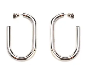 Alexander McQueen Skull Detailed Hoop Earrings