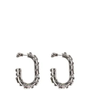 Alexander McQueen Skull Embellished Earrings