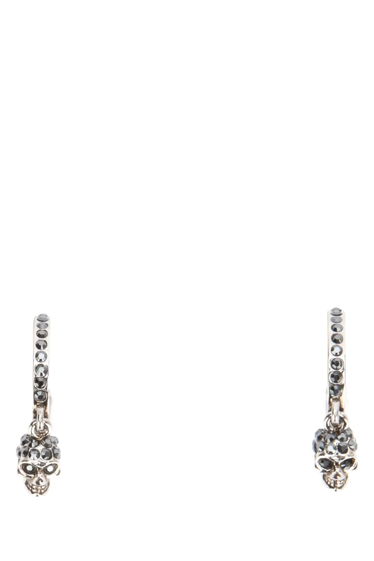 Alexander McQueen Skull Hoop Earrings