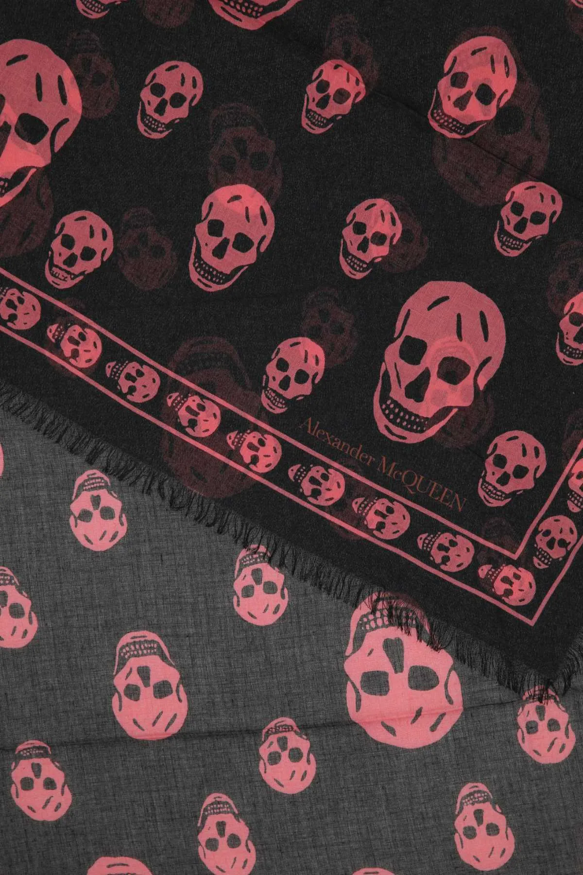 Alexander McQueen Skull Printed Scarf