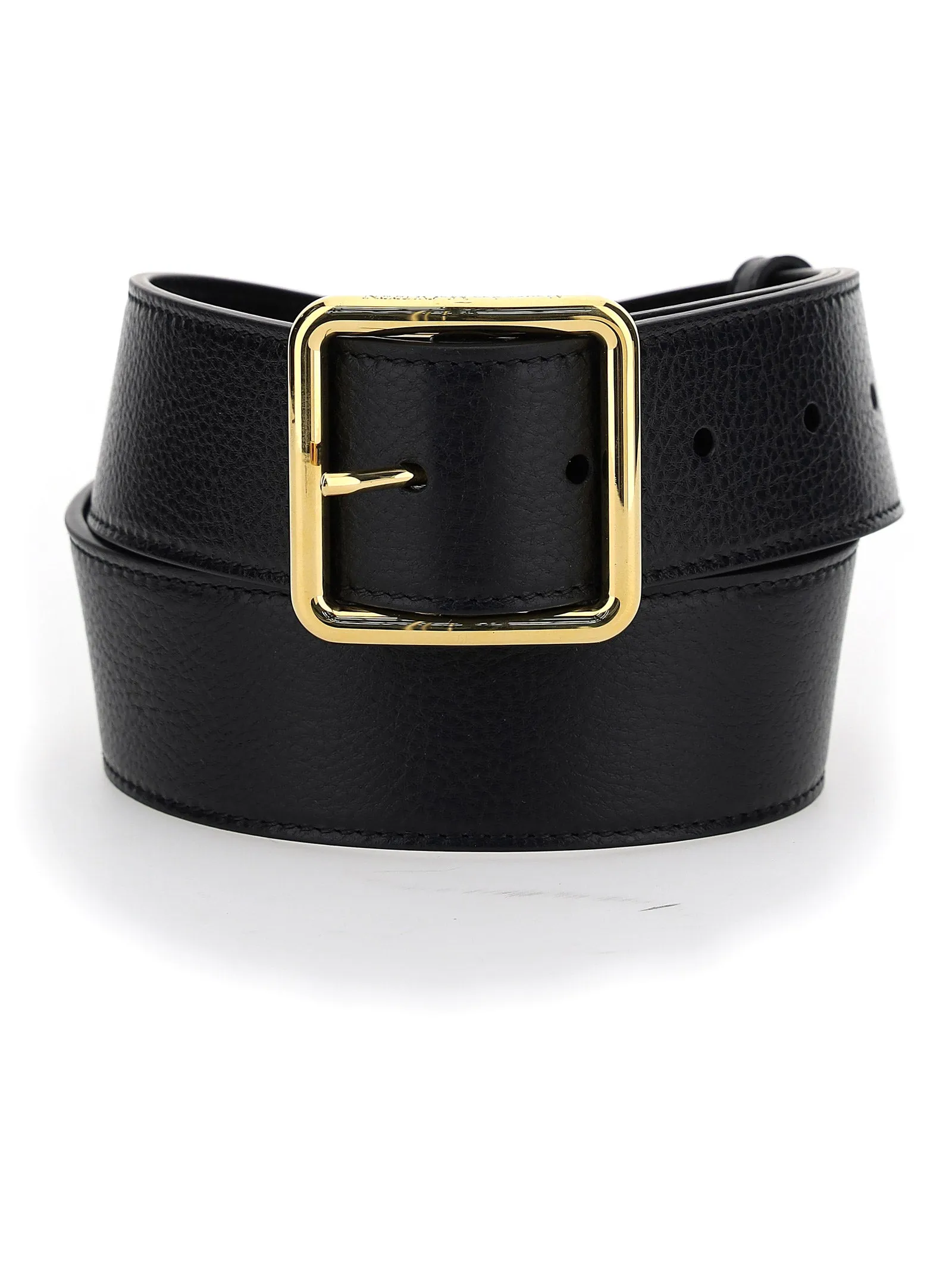 Alexander McQueen Square Buckle Belt