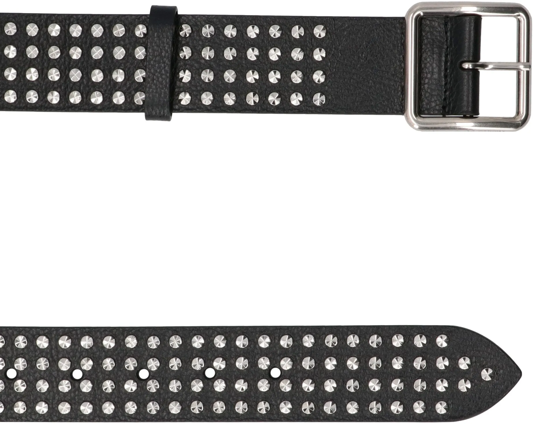 Alexander McQueen Studded Buckle Belt