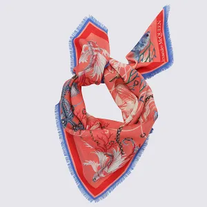 Alexander McQueen Underwater Portrait Scarf