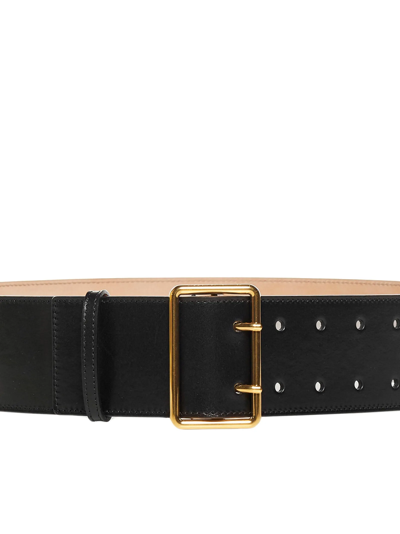 Alexander McQueen Wide Buckle Belt