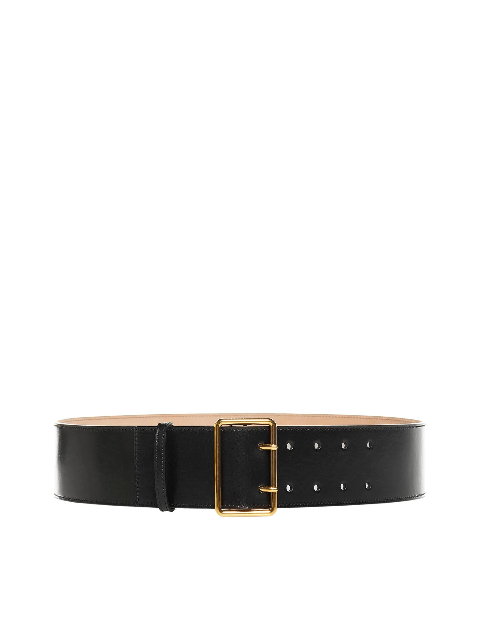 Alexander McQueen Wide Buckle Belt
