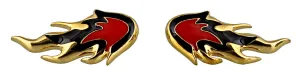 Ambush Flaming Studded Earrings