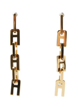 Ambush Logo Detailed A Chain Link Earrings