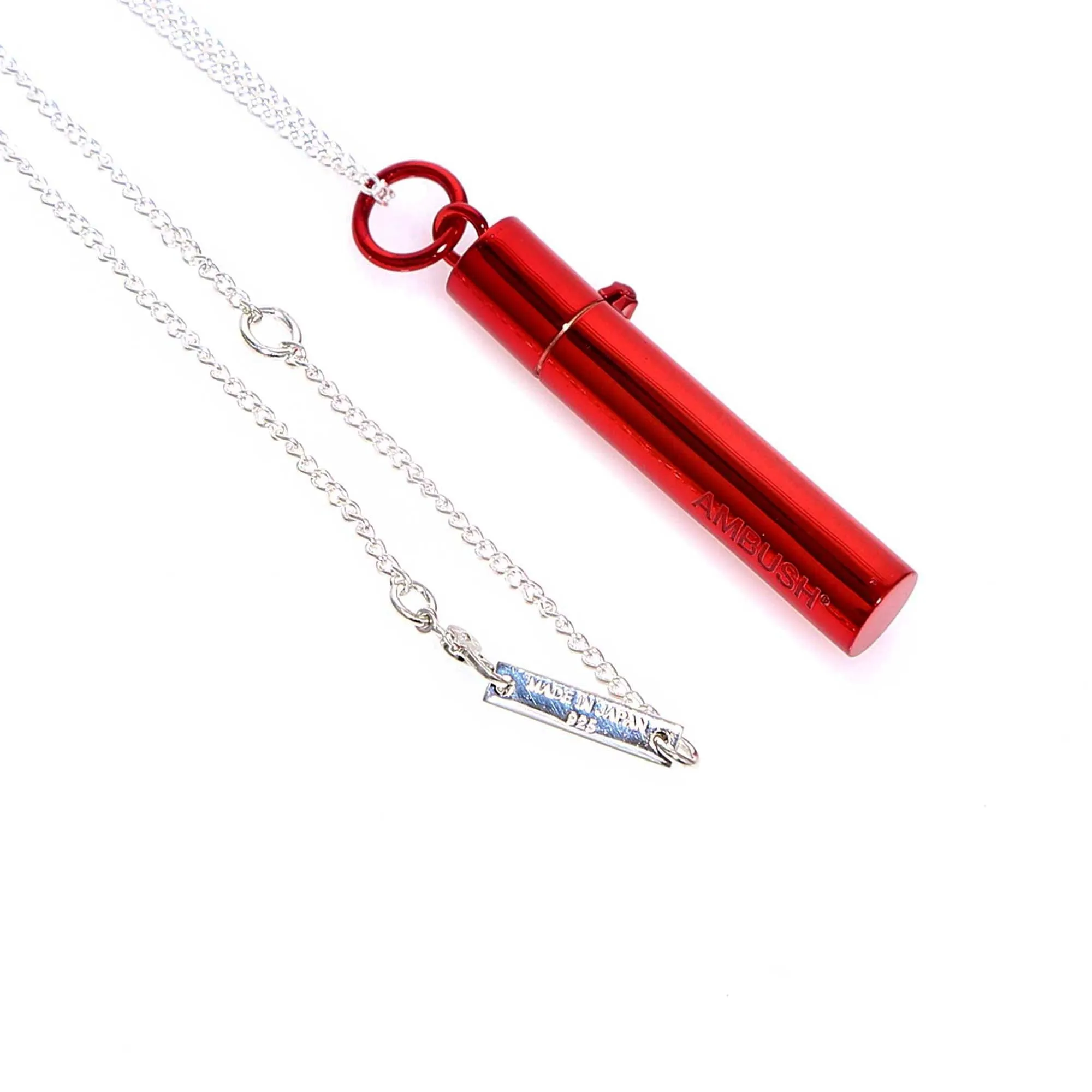 Ambush Pill Case Charm Necklace