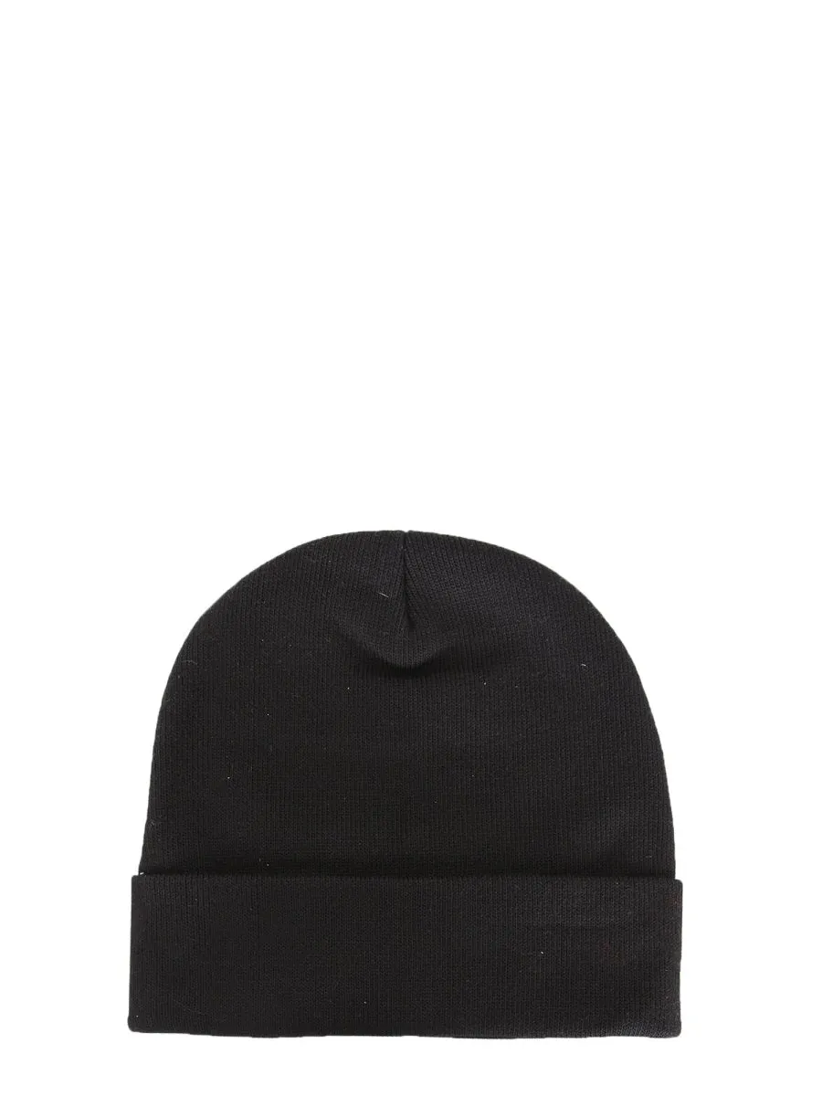 Aries Hat Slogan Intarsia Knit Beanie