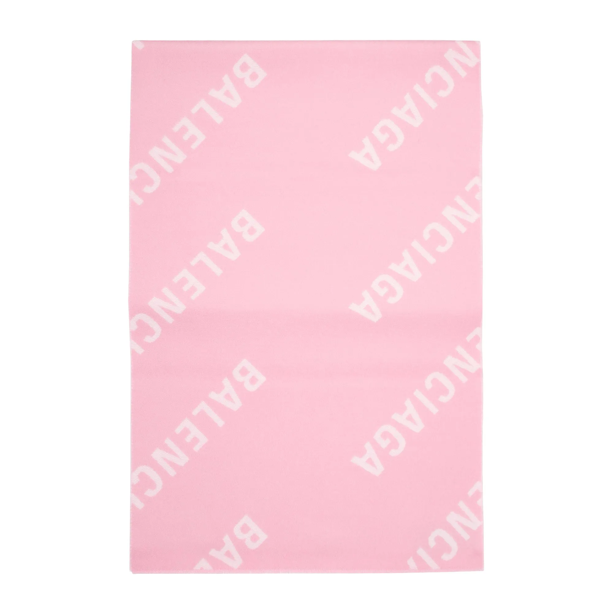 Balenciaga All-Over Logo Scarf