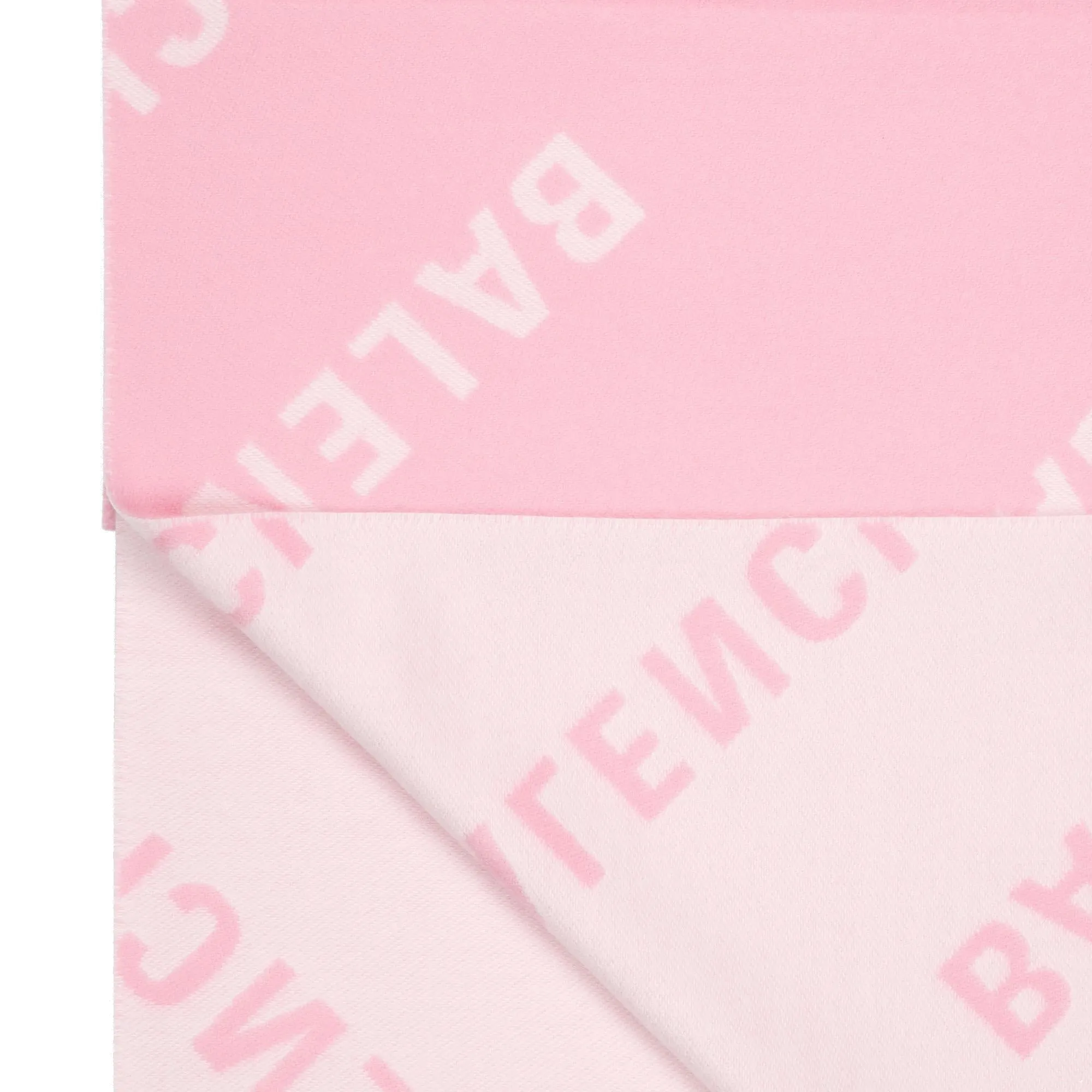 Balenciaga All-Over Logo Scarf