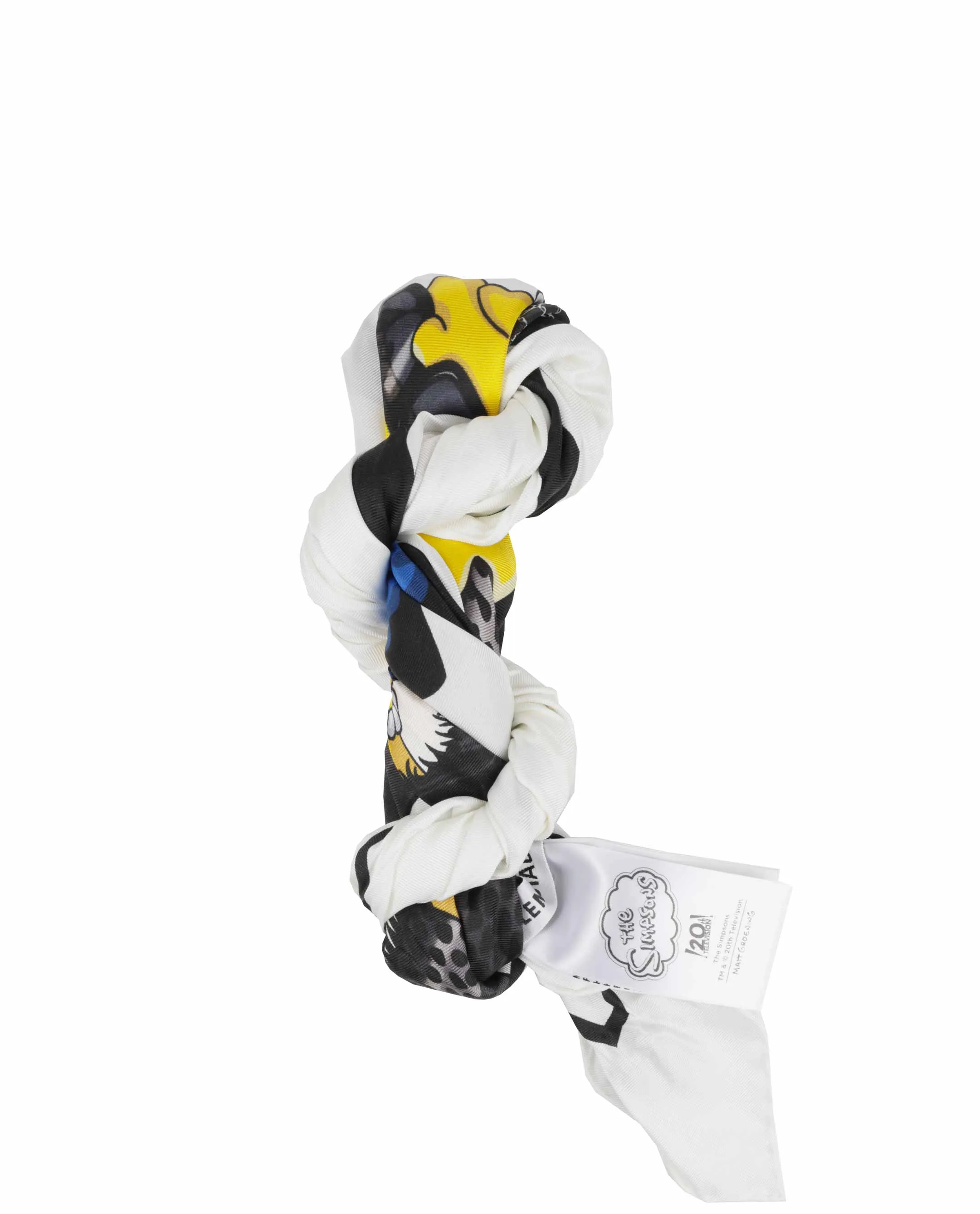 Balenciaga The Simpsons Printed Square Scarf