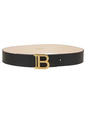 Balmain B Logo Buckle Belt