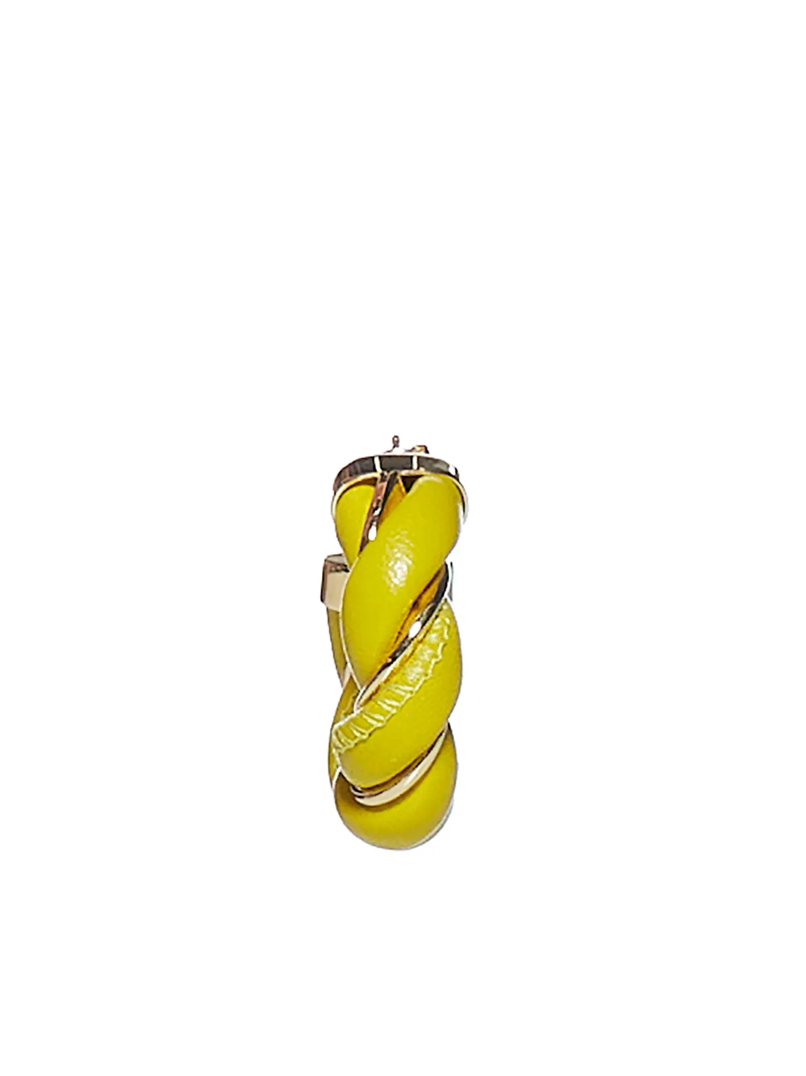 Bottega Veneta Interwoven Hoop Earrings