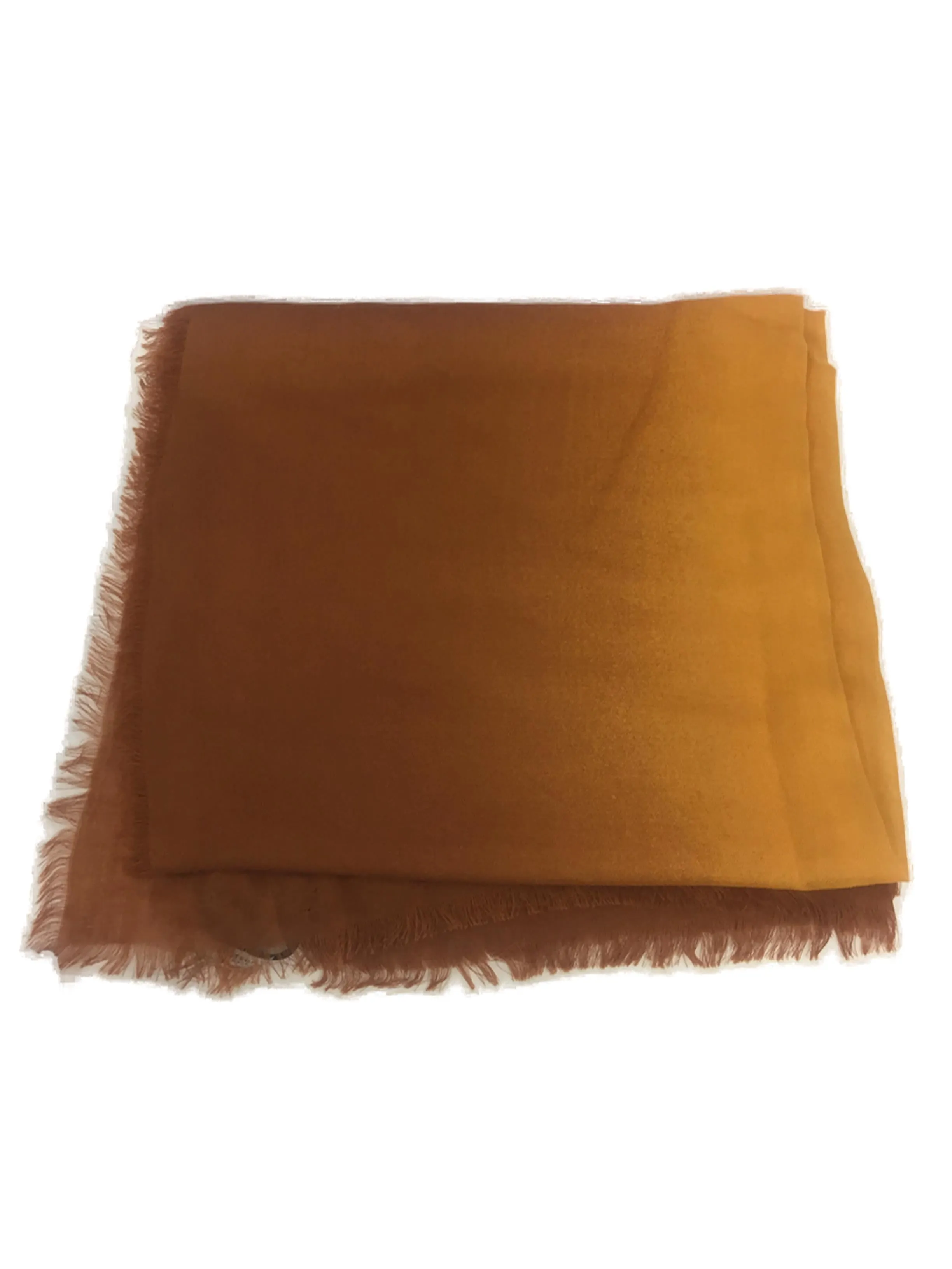 Bottega Veneta Logo Embroidered Fringed Scarf