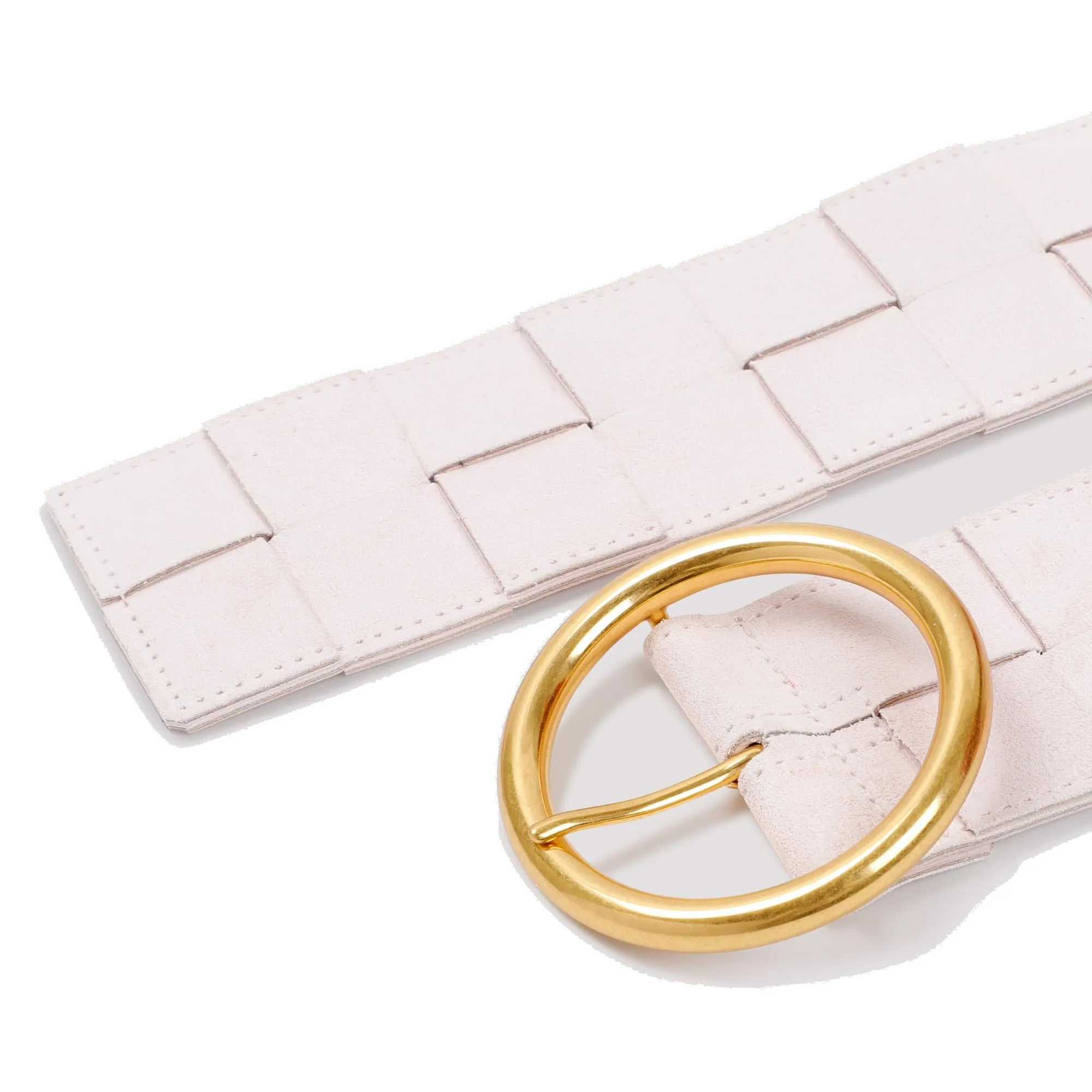 Bottega Veneta Maxi Intreccio Buckle Belt