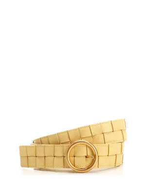 Bottega Veneta Signature Intrecciato Buckle Belt