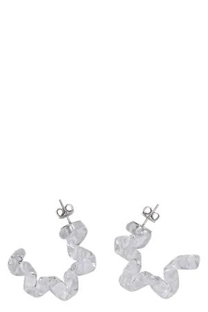 Bottega Veneta Turn Hoop Earrings