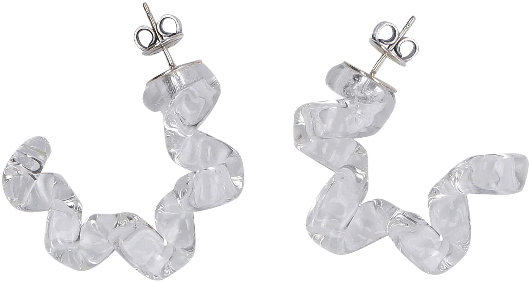 Bottega Veneta Turn Hoop Earrings