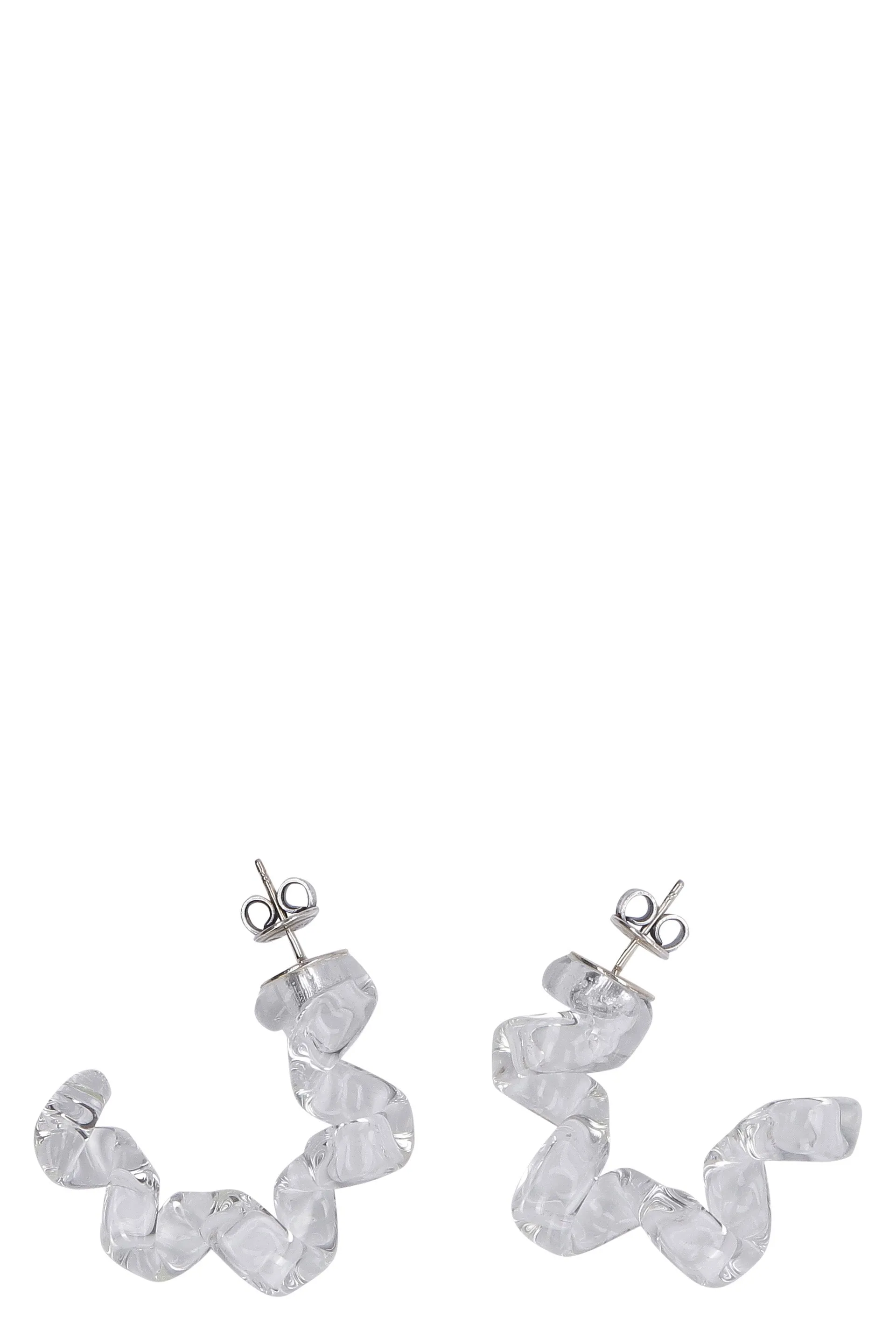 Bottega Veneta Turn Hoop Earrings