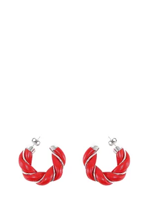 Bottega Veneta Twist Hoop Earrings