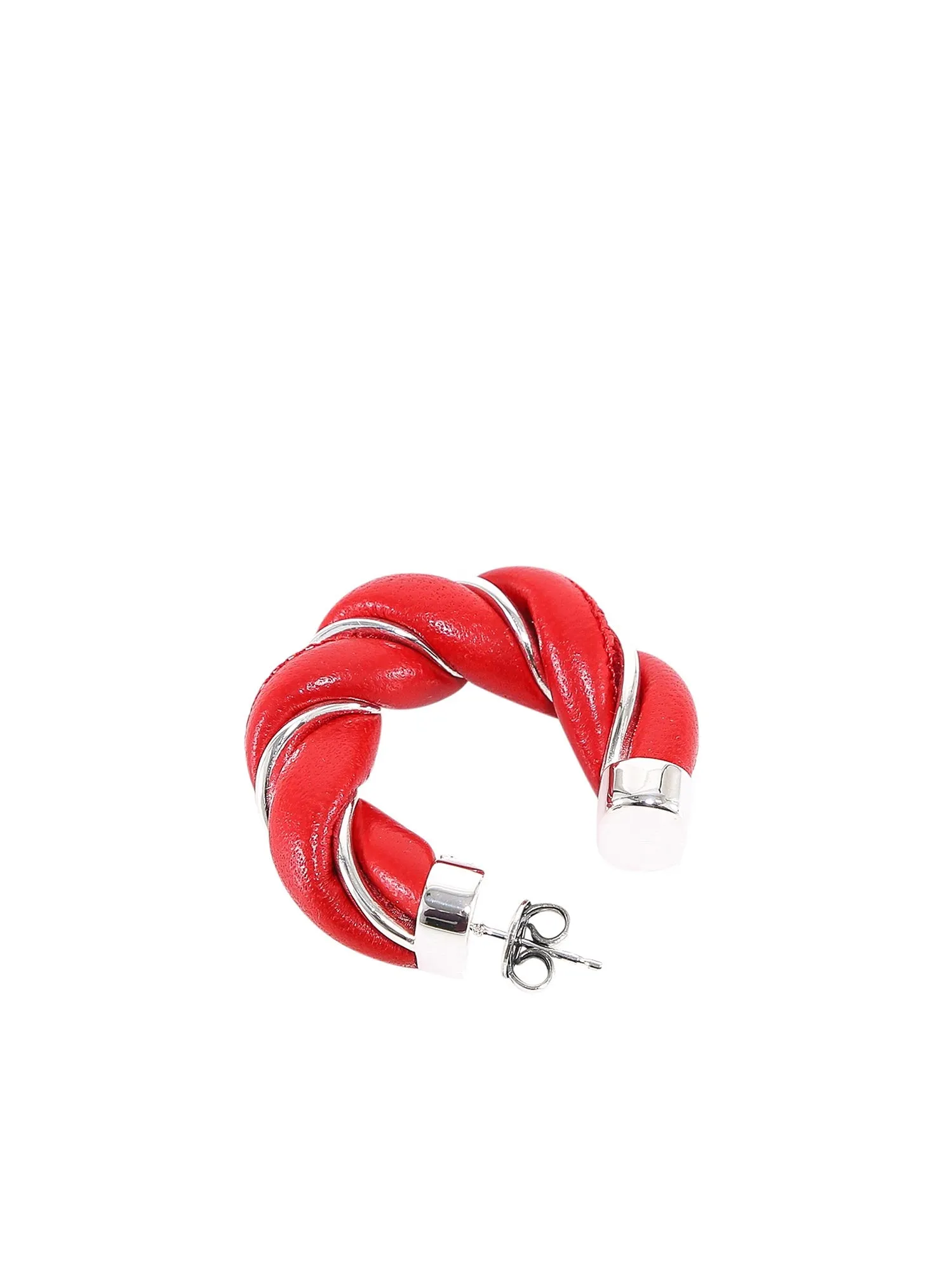 Bottega Veneta Twist Hoop Earrings