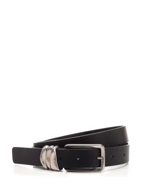 Bottega Veneta Wrap Buckle Belt