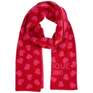Boutique Moschino Heart Intarsia Scarf