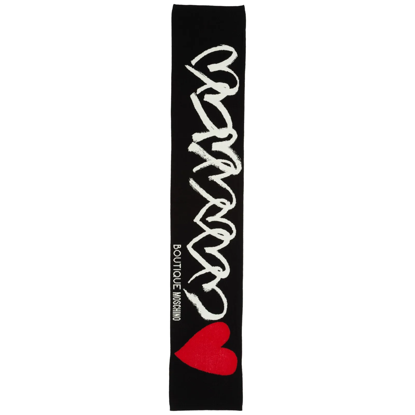 Boutique Moschino Logo Detailed Scarf