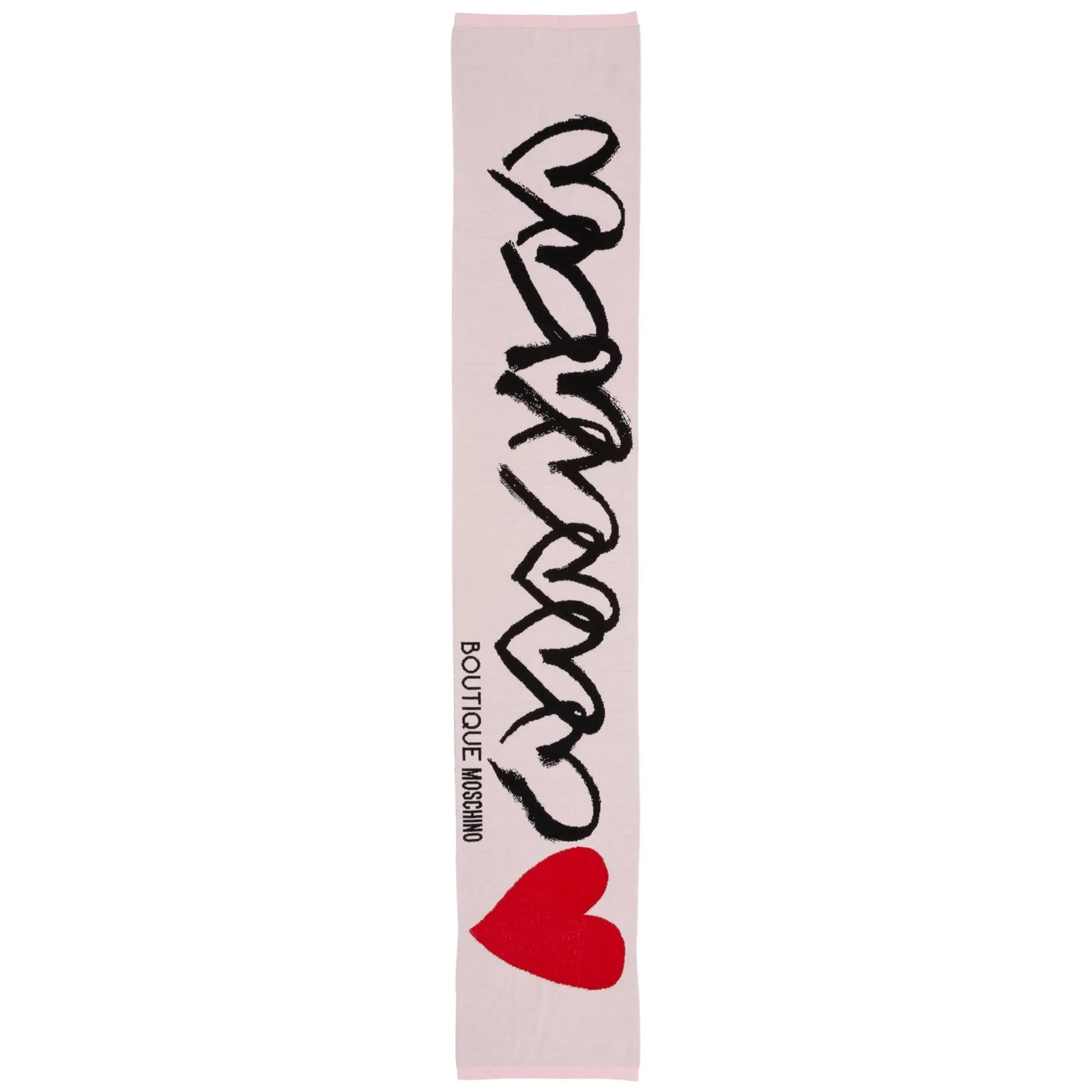 Boutique Moschino Logo Detailed Scarf